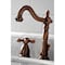 Kingston Brass KB197AXAC 8" Widespread Bathroom Faucet, Antique Copper KB197AXAC - alternate 5